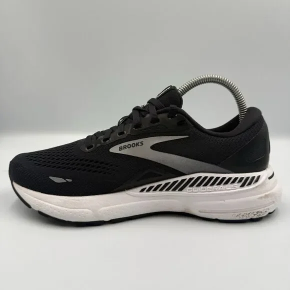 Brooks Adrenaline GTS 23 Women's Size 8 Black Athletic Running Shoes Sneakers - Picture 2 of 8